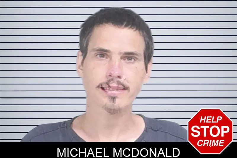 Michael McDonald mugshot