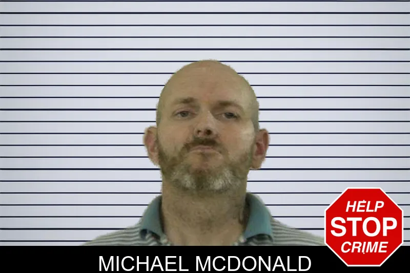 Michael McDonald mugshot