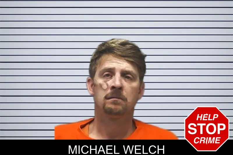 Michael Welch mugshot
