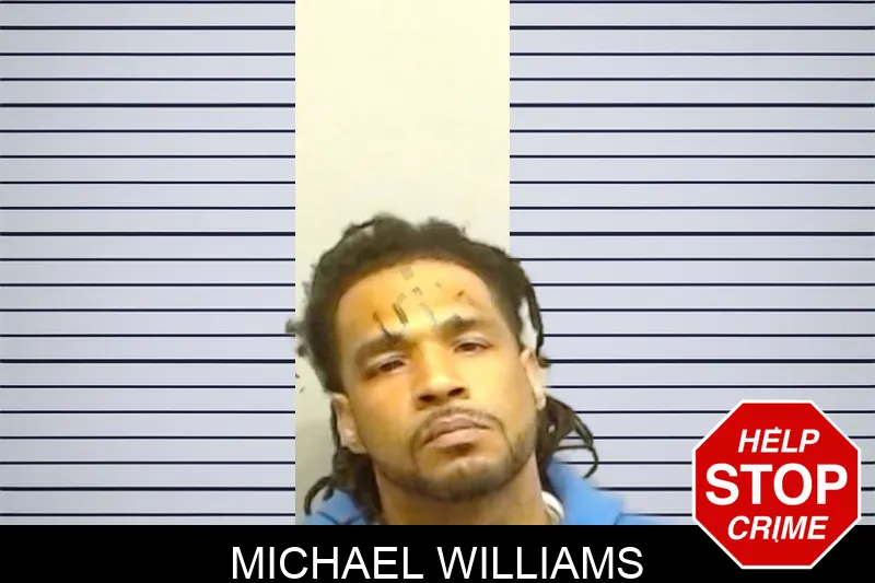 Michael Williams mugshot