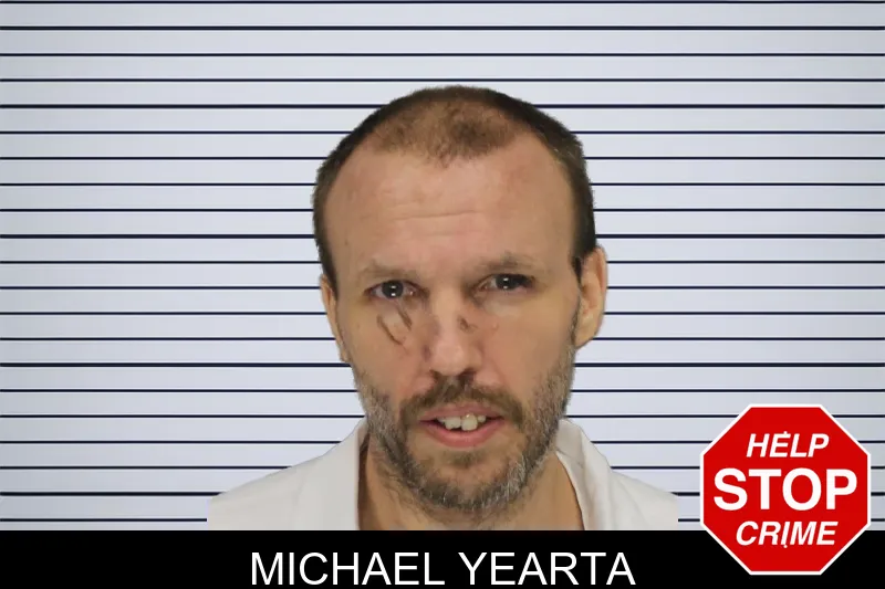Michael Yearta mugshot