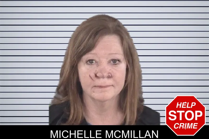 Michelle McMillan mugshot