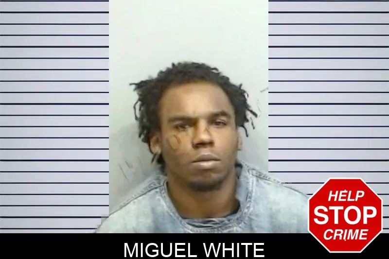 Miguel White mugshot