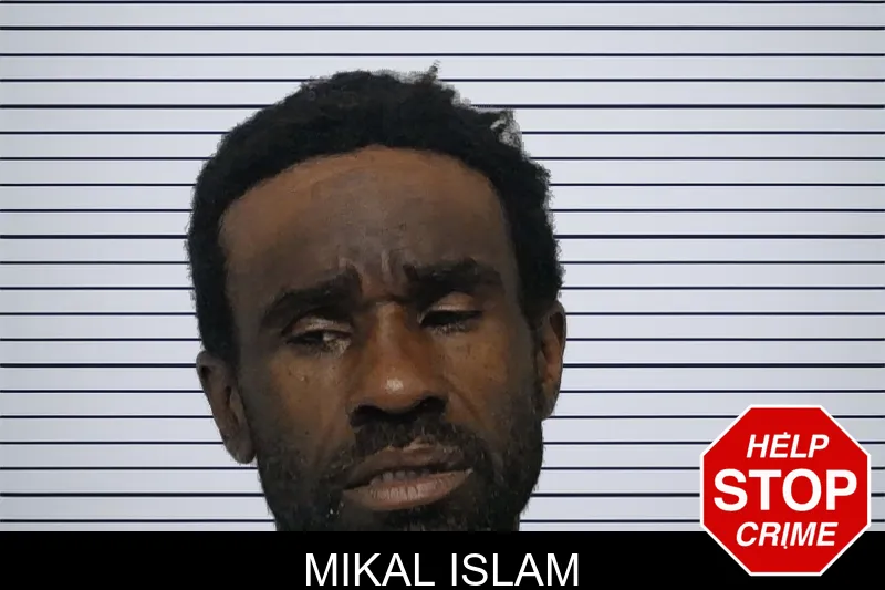 Mikal Islam mugshot