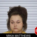Mikia Matthews mugshot