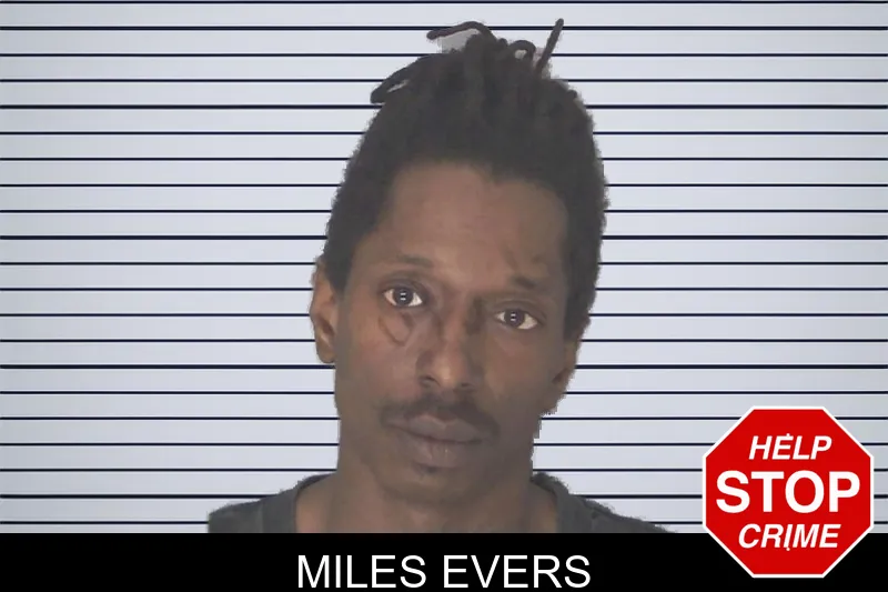 Miles Evers mugshot