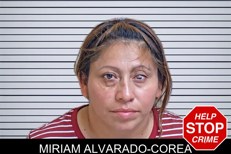Miriam Alvarado-Corea mugshot
