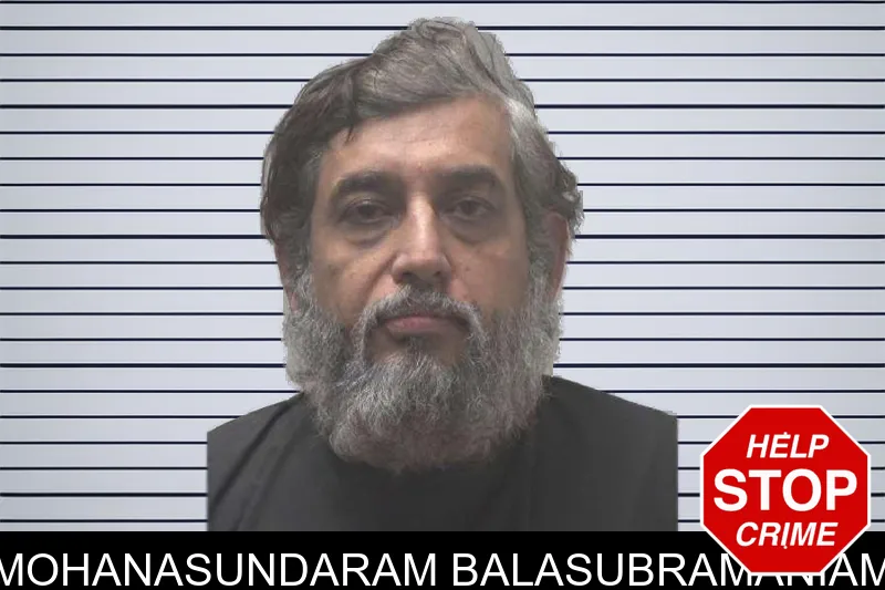 Mohanasundaram Balasubramaniam mugshot