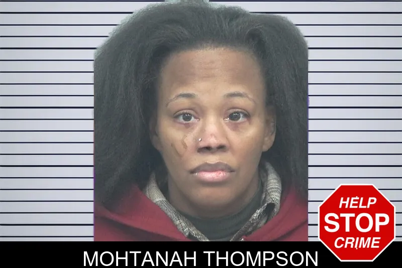 Mohtanah Thompson mugshot