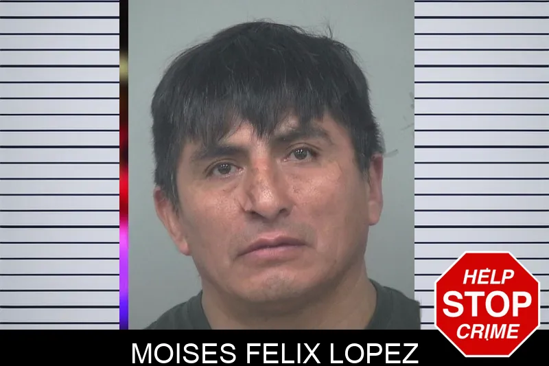 Moises Felix Lopez mugshot