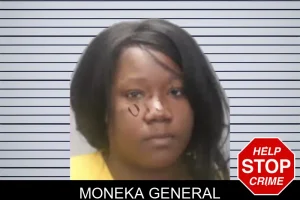 Moneka General mugshot
