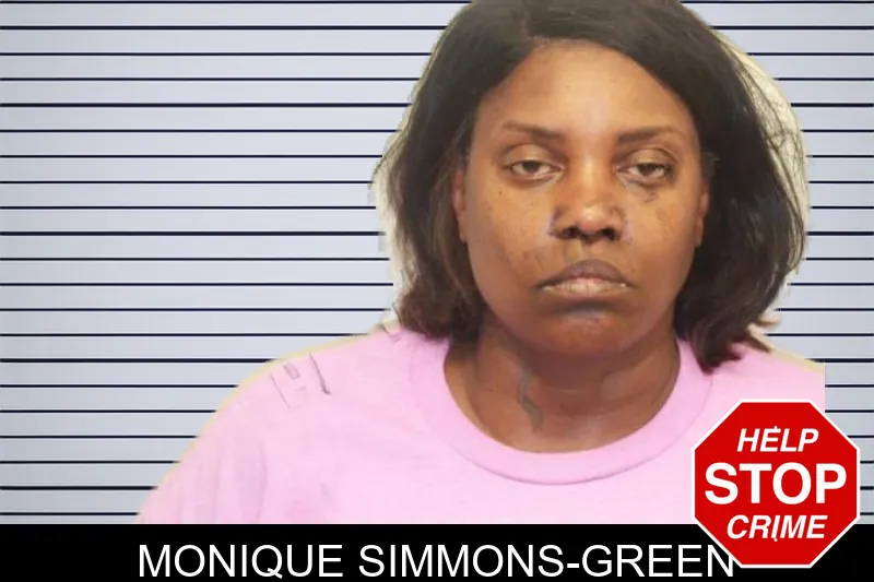 Monique Simmons-Green mugshot