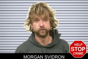 Morgan Svidron mugshot