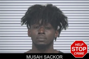Musah Sackor mugshot