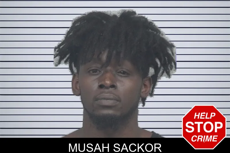 Musah Sackor mugshot