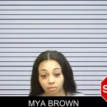 Mya Brown mugshot