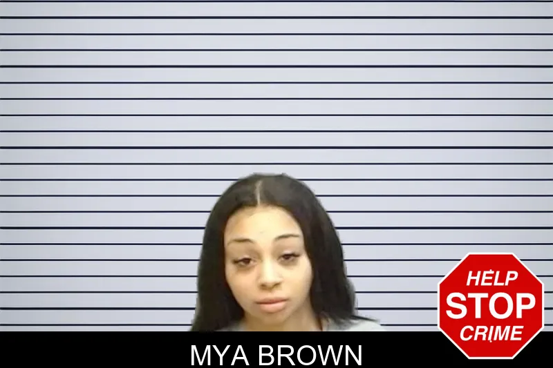 Mya Brown mugshot