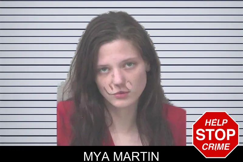 Mya Martin mugshot