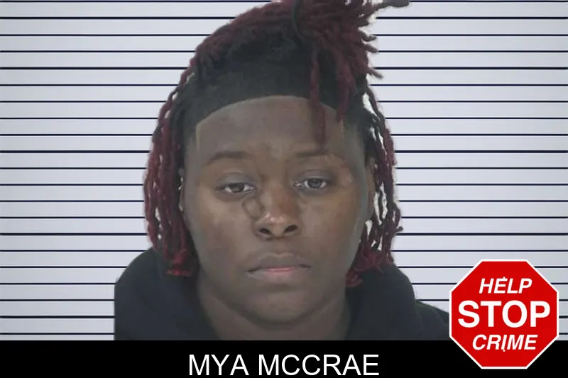 Mya McCrae mugshot