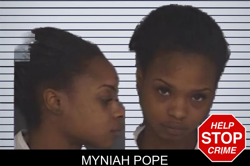Myniah Pope mugshot – Barrow County , Georgia Myniah Pope mugshot