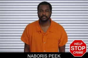 Naboris Peek mugshot