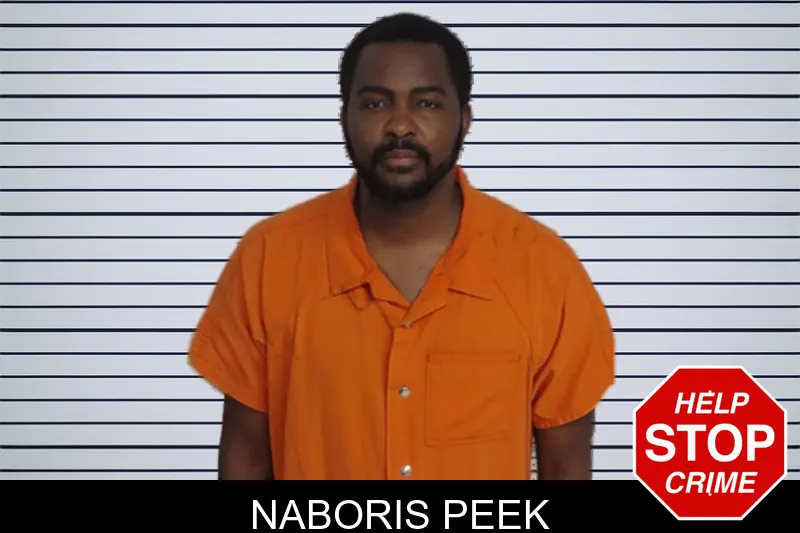 Naboris Peek mugshot