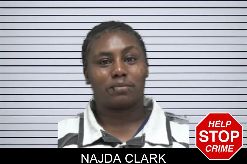 Najda Clark mugshot
