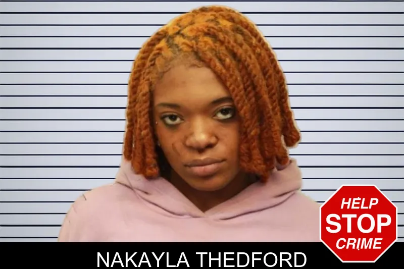 Nakayla Thedford mugshot