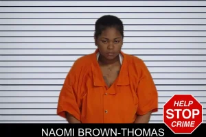 Naomi Brown-Thomas mugshot