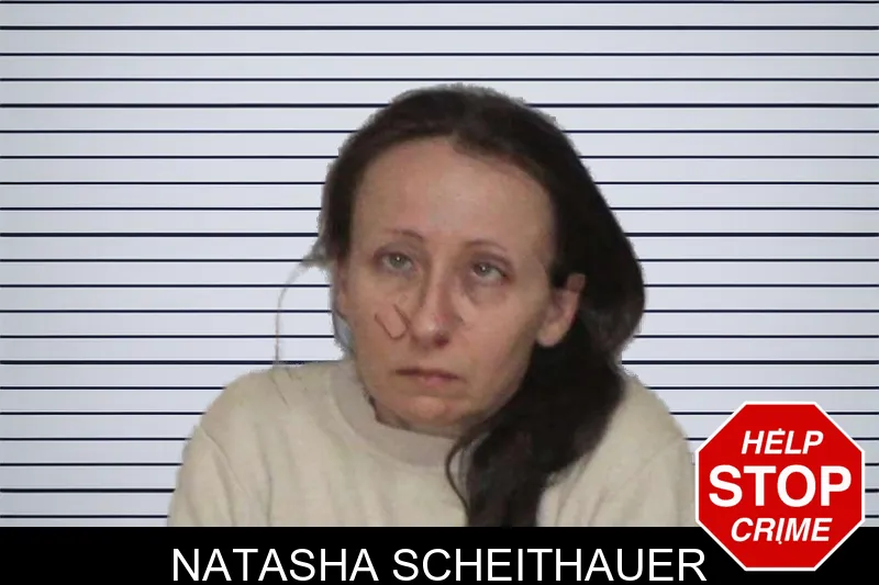 Natasha Scheithauer mugshot