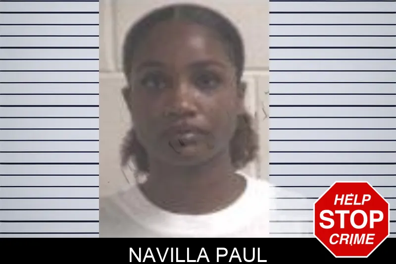Navilla Paul mugshot