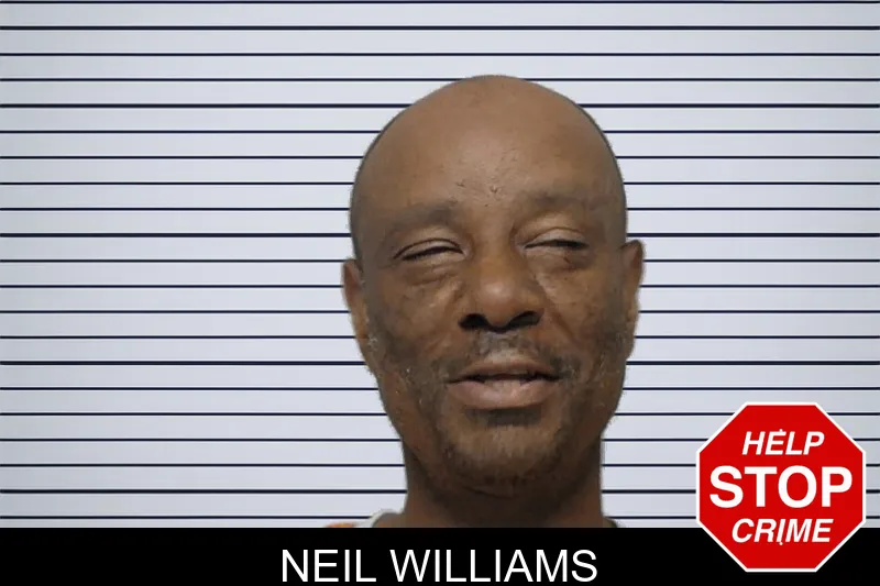 Neil Williams mugshot