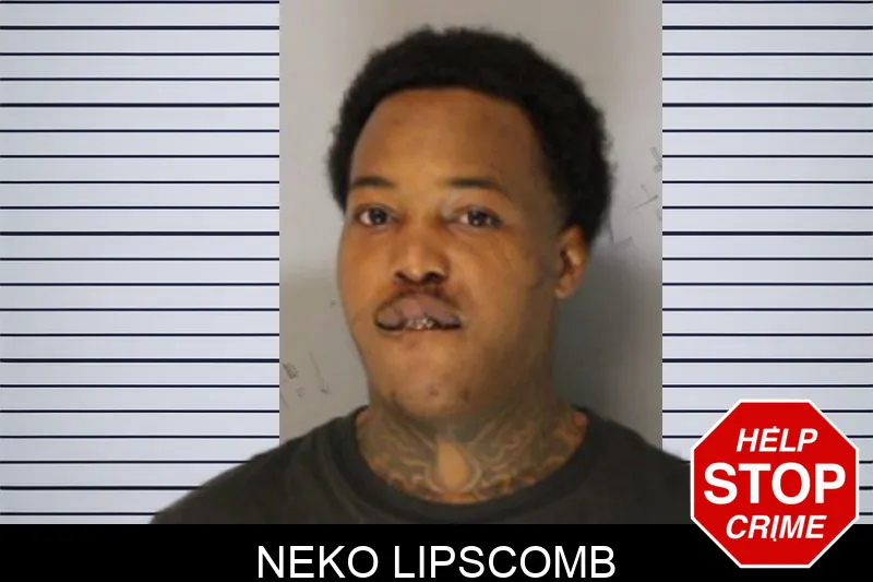 Neko Lipscomb mugshot – Hall County , Georgia Neko Lipscomb mugshot
