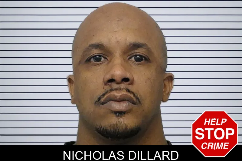 Nicholas Dillard mugshot