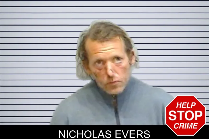 Nicholas Evers mugshot