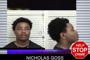 Nicholas Goss mugshot