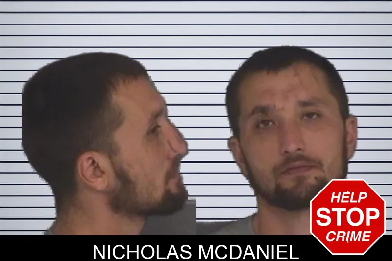 Nicholas McDaniel mugshot