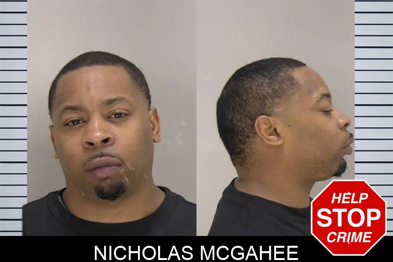 Nicholas McGahee mugshot