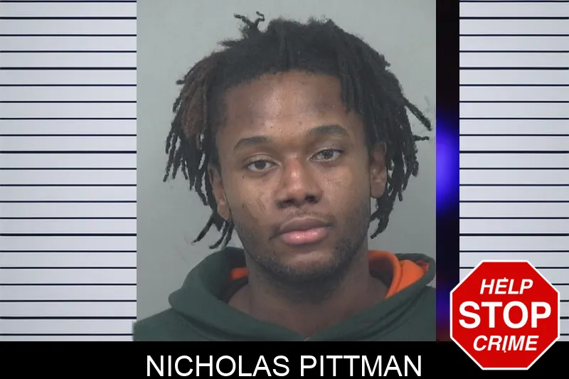 Nicholas Pittman mugshot