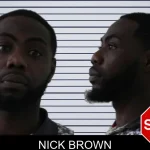 Nick Brown mugshot
