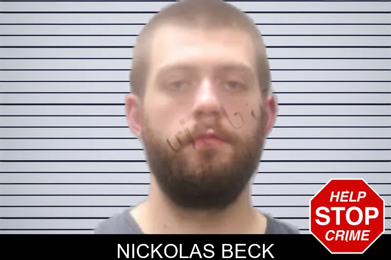 Nickolas Beck mugshot