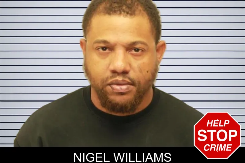 Nigel Williams mugshot