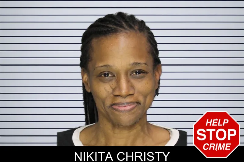 Nikita Christy mugshot