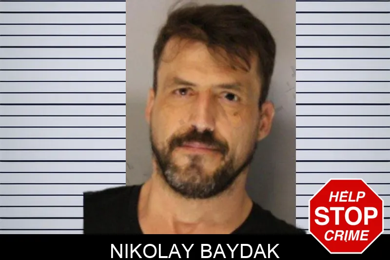 Nikolay Baydak mugshot
