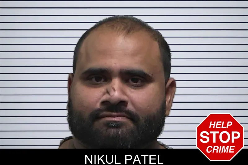 Nikul Patel mugshot
