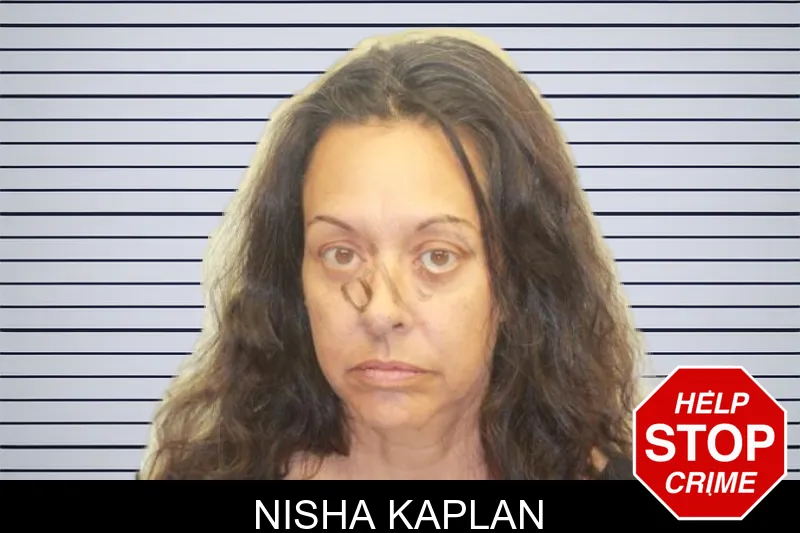 Nisha Kaplan mugshot