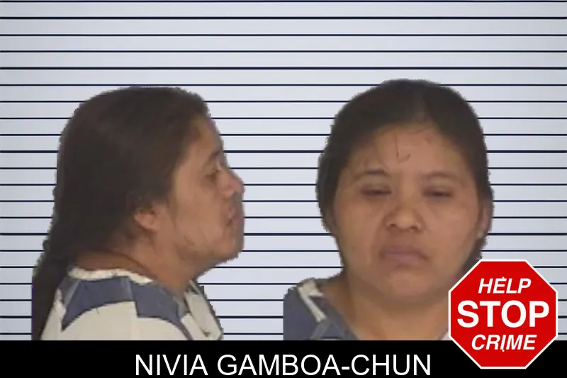 Nivia Gamboa-Chun mugshot