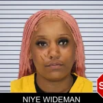Niye Wideman mugshot