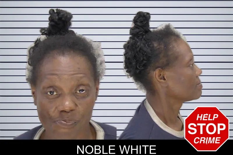 Noble White mugshot