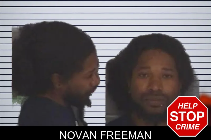 Novan Freeman mugshot